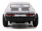 Roman's Chevrolet Camaro Z/28 Silver with Black Stripes "Fast & Furious 7" (2015) Movie 1/32 Diecast Model Car by Jada-3