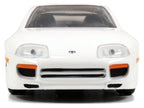 Brian's Toyota Supra White "Fast & Furious 7" (2015) Movie 1/32 Diecast Model Car by Jada-2