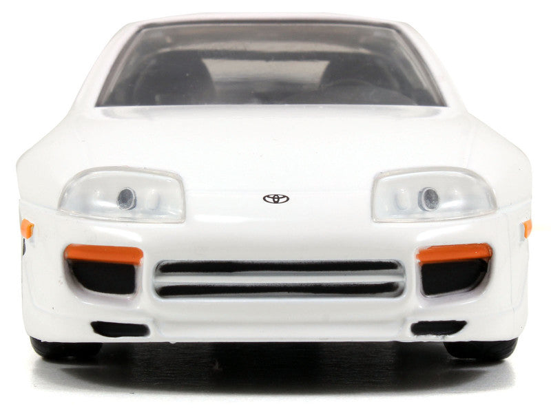 Brian's Toyota Supra White "Fast & Furious 7" (2015) Movie 1/32 Diecast Model Car by Jada-2