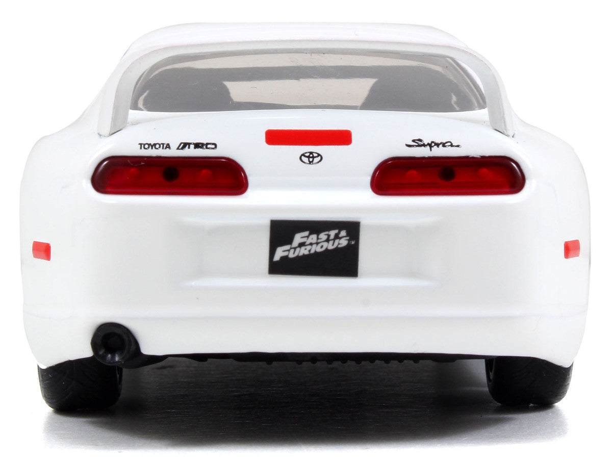 Brian's Toyota Supra White "Fast & Furious 7" (2015) Movie 1/32 Diecast Model Car by Jada-3