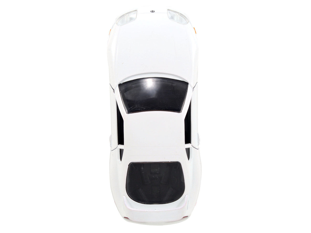 Brian's Toyota Supra White "Fast & Furious 7" (2015) Movie 1/32 Diecast Model Car by Jada-4