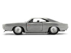 Dom's Dodge Charger R/T Raw Metal "Fast & Furious 7" (2015) Movie 1/32 Diecast Model Car by Jada-0