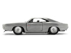 Dom's Dodge Charger R/T Raw Metal "Fast & Furious 7" (2015) Movie 1/32 Diecast Model Car by Jada
