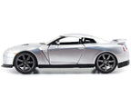 Brian's Nissan GT-R (R35) Silver Metallic "Fast & Furious" Movie 1/32 Diecast Model Car by Jada-1
