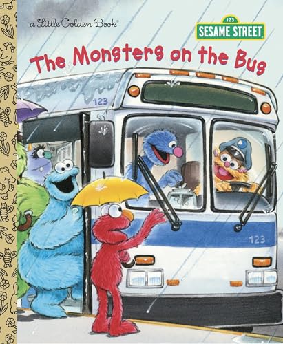 The Monsters on the Bus (Sesame Street) - Hardcover