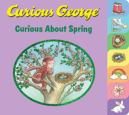 Curious George Curious about Spring Tabbed - Board Books