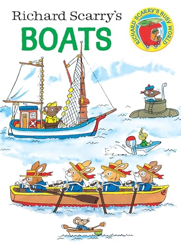 Richard Scarry's Boats - Board Books
