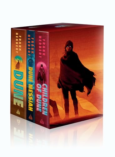 Frank Herbert's Dune Saga Books 1-3 Deluxe Hardcover Boxed Set: Dune, Dune Messiah, and Children of Dune - Hardcover
