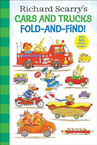 Richard Scarry's Cars and Trucks Fold-And-Find! - Hardcover