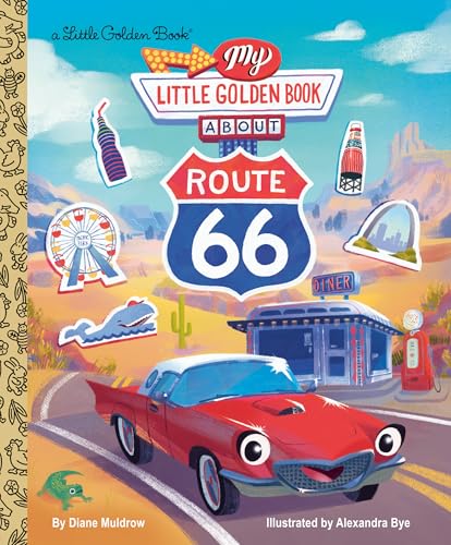 My Little Golden Book about Route 66 - Hardcover
