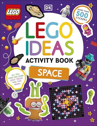Lego Ideas Activity Book Space: Packed with Lego Building and Sticker Activities and Fun Facts. with 500+ Stickers! - Paperback