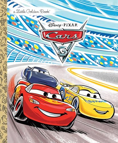 Cars 3 Little Golden Book (Disney/Pixar Cars 3) - Hardcover