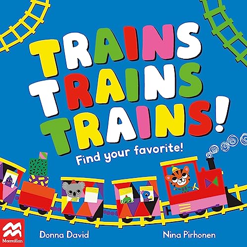 Trains Trains Trains! - Board Books