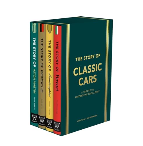 The Story of Classic Cars Gift Set: A Tribute to Four Automotive Icons - Hardcover