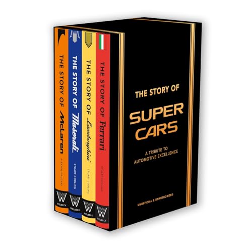 The Story of Supercars Gift Set: A Tribute to Four Automotive Icons - Other