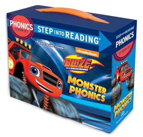 Monster Phonic 12-Book Boxed Set (Blaze and the Monster Machines): 12 Step Into Reading Books - Boxed Set