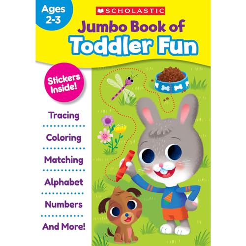 Jumbo Book of Toddler Fun - Paperback