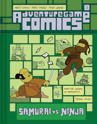 Adventuregame Comics: Samurai vs. Ninja (Book 3): An Interactive Graphic Novel - Hardcover