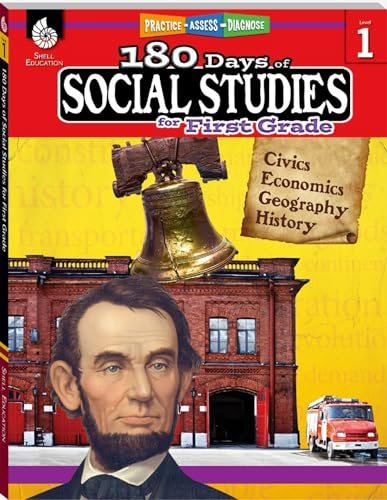 180 Days(tm) Social Studies for First Grade: Practice, Assess, Diagnose - Paperback