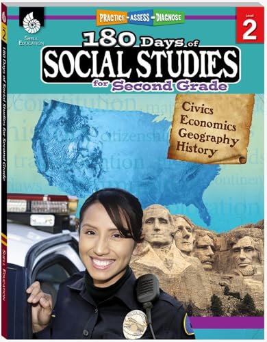180 Days(tm) Social Studies for Second Grade: Practice, Assess, Diagnose - Paperback