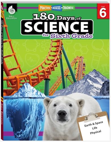 180 Days(tm) Science for Sixth Grade: Practice, Assess, Diagnose - Paperback