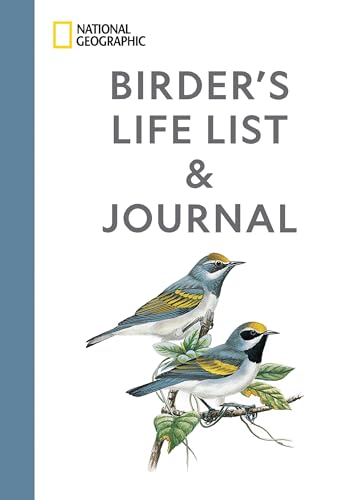National Geographic Birder's Life List and Journal - Paperback