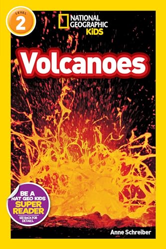 Volcanoes (National Geographic Kids Readers, Level 2) - Paperback