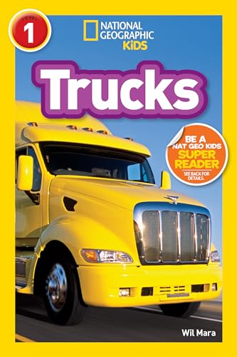 Trucks (National Geographic Kids Readers, Level 1) - Paperback