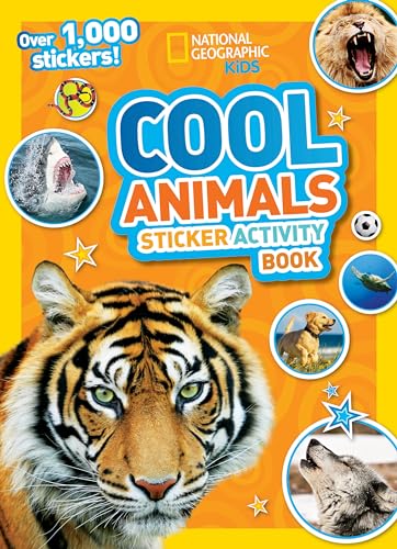 Cool Animals Sticker Activity Book [With Sticker(s)] - Paperback