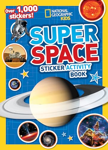 Super Space Sticker Activity Book - Paperback