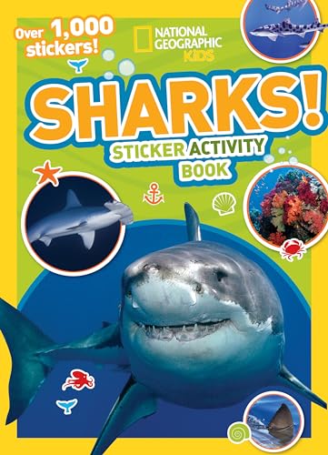 Sharks Sticker Activity Book [With Sticker(s)] - Paperback