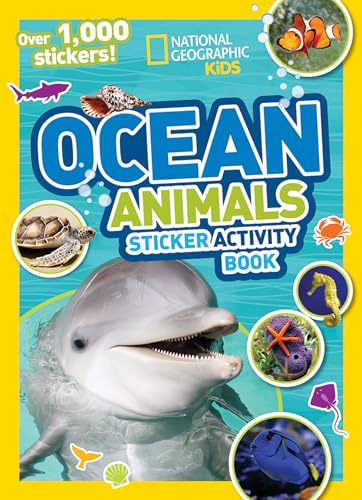 Ocean Animals Sticker Activity Book - Paperback