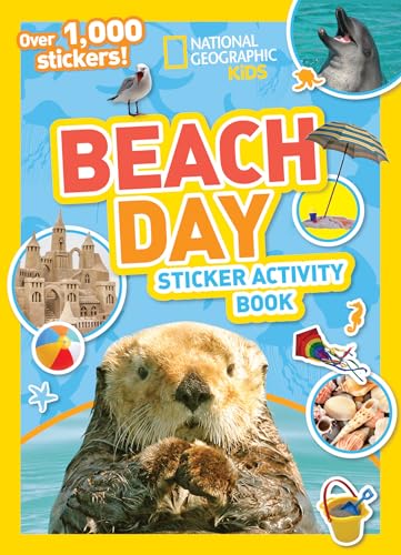National Geographic Kids Beach Day Sticker Activity Book: Over 1,000 Stickers! - Paperback