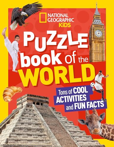 National Geographic Kids Puzzle Book of the World - Paperback