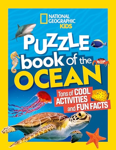 National Geographic Kids Puzzle Book of the Ocean - Paperback