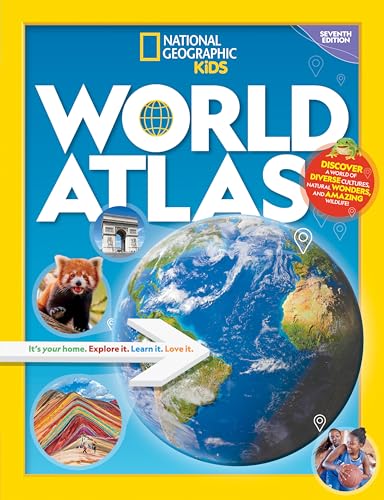 National Geographic Kids World Atlas, 7th Edition - Library Binding