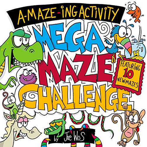 A-Maze-Ing Activity: Mega Maze Challenge - Paperback