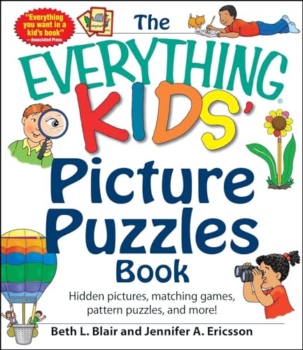 The Everything Kids' Picture Puzzles Book: Hidden Pictures, Matching Games, Pattern Puzzles, and More! - Paperback