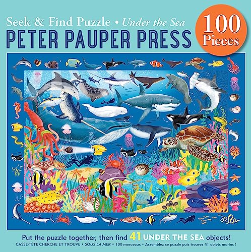Under the Sea Seek & Find 100-Piece Jigsaw Puzzle - Other