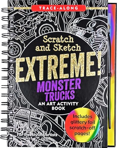 Scratch & Sketch Extreme! Monster Trucks - Spiral
