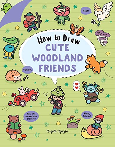 How to Draw Cute Woodland Friends - Paperback