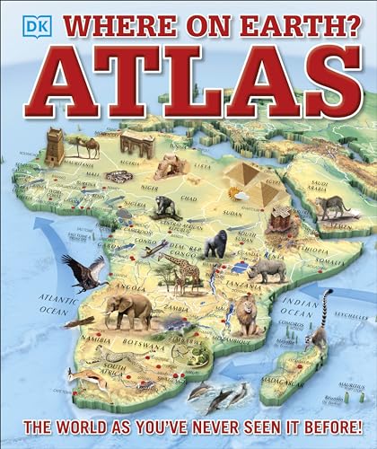 Where on Earth? Atlas: The World as You've Never Seen It Before - Hardcover