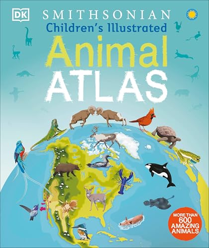 Children's Illustrated Animal Atlas - Hardcover