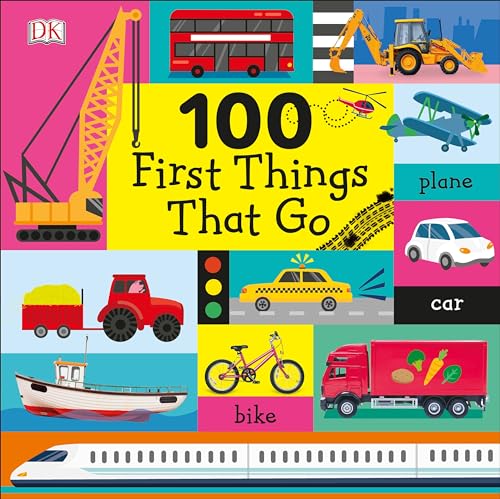 100 First Things That Go - Board Books