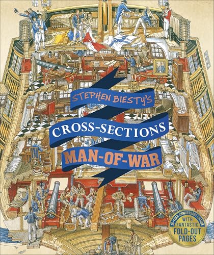 Stephen Biesty's Cross-Sections Man-Of-War - Hardcover