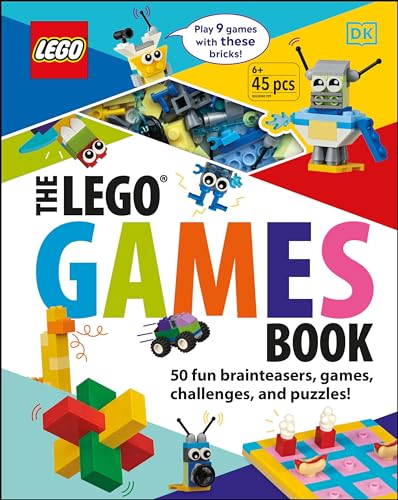 The Lego Games Book: 50 Fun Brainteasers, Games, Challenges, and Puzzles! - Hardcover
