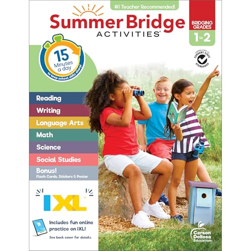Summer Bridge Activities, Grades 1 - 2 - Novelty