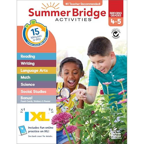 Summer Bridge Activities, Grades 4 - 5 - Novelty
