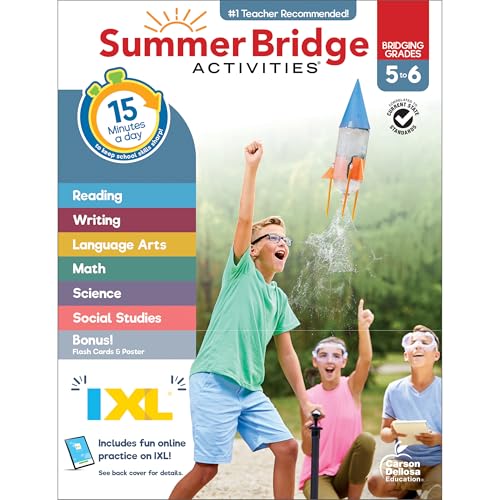 Summer Bridge Activities, Grades 5 - 6 - Novelty