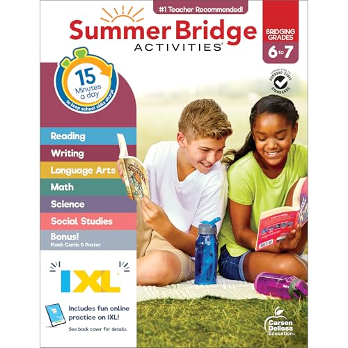 Summer Bridge Activities, Grades 6 - 7 - Novelty